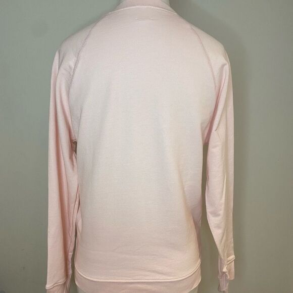 J. Crew Pink Pullover Sweatshirt French Terry Size Small - Picture 7 of 10